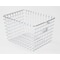 Specturm Diversified Spectrum 12.25 in. L X 9.25 in. W X 8 in. H Silver Storage Basket 47870 - alternate 1